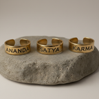 טבעת זהב לרגל