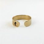 טבעת זהב לרגל