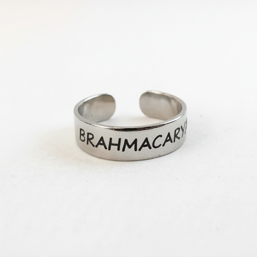 טבעת כסף לרגל