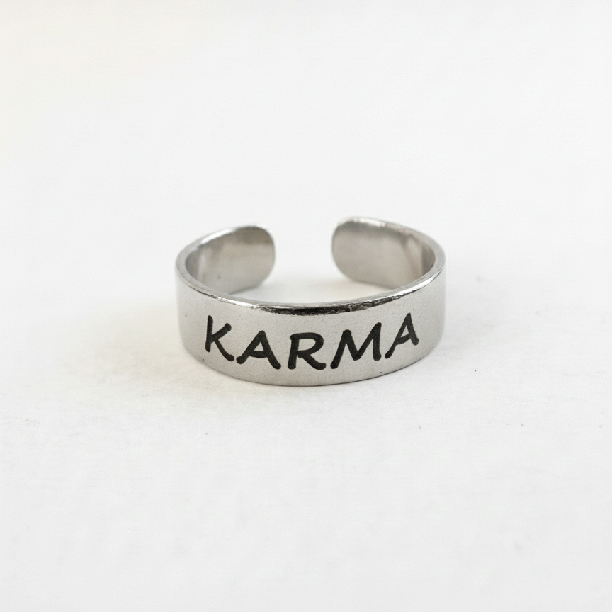 טבעת כסף לרגל