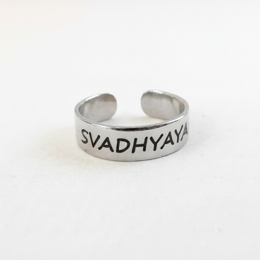 טבעת כסף לרגל